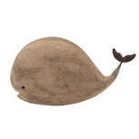 Clayre & Eef | Decoratie Walvis Bruin 26x7x14 cm | 6H2434 Clayre & Eef | Decoratie Walvis Bruin 26x7x14 cm | 6H2434