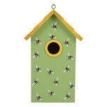 Clayre & Eef | Vogelhuis Groen Geel 15x10x22 cm | 6H2443 Clayre & Eef | Vogelhuis Groen Geel 15x10x22 cm | 6H2443