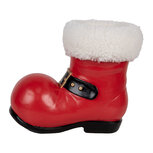 Clayre & Eef | Decoratie Laars Rood Wit 25x15x22 cm | 6PR5683 Clayre & Eef | Decoratie Laars Rood Wit 25x15x22 cm | 6PR5683