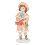 Clayre & Eef | Decoratie Kind Blauw 7x8x18 cm | 6PR5688