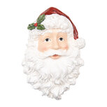 Clayre & Eef | Wanddecoratie Kerstman Wit Rood 32x9x45 cm | 6PR5690 Clayre & Eef | Wanddecoratie Kerstman Wit Rood 32x9x45 cm | 6PR5690