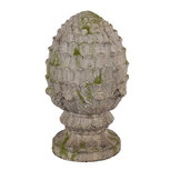Clayre & Eef | Decoratie Beeld Dennenappel Beige ø 19x33 cm | 6PR5710 Clayre & Eef | Decoratie Beeld Dennenappel Beige ø 19x33 cm | 6PR5710