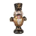 Clayre & Eef | Kerstdecoratie Beeld Notenkraker Rood 9x6x15 cm | 6PR5591 Clayre & Eef | Kerstdecoratie Beeld Notenkraker Rood 9x6x15 cm | 6PR5591