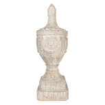 Clayre & Eef | Decoratie Ornament Beige 25x25x75 cm | 5MG0066 Clayre & Eef | Decoratie Ornament Beige 25x25x75 cm | 5MG0066