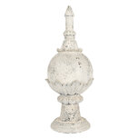 Clayre & Eef | Decoratie Ornament Beige Grijs ø 24x61 cm | 5MG0069 Clayre & Eef | Decoratie Ornament Beige Grijs ø 24x61 cm | 5MG0069