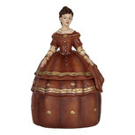 Clayre & Eef | Sieradendoos Dame Rood 19x16x29 cm | 6PR5546 Clayre & Eef | Sieradendoos Dame Rood 19x16x29 cm | 6PR5546
