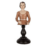 Clayre & Eef | Decoratie Vrouw Beige Bruin 16x15x40 cm | 6PR5561 Clayre & Eef | Decoratie Vrouw Beige Bruin 16x15x40 cm | 6PR5561