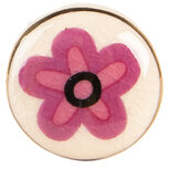 Clayre & Eef | Deurknop Beige Roze ø 3x3 cm / S3 cm | 66276 Clayre & Eef | Deurknop Beige Roze ø 3x3 cm / S3 cm | 66276