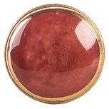 Clayre & Eef | Deurknop Rood Goudkleurig ø 3x3 cm / S3 cm | 66281BU Clayre & Eef | Deurknop Rood Goudkleurig ø 3x3 cm / S3 cm | 66281BU