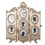 Clayre & Eef | Fotolijst Zilverkleurig 19x2x23 cm / 4x5 cm (7) | 2F1323 Clayre & Eef | Fotolijst Zilverkleurig 19x2x23 cm / 4x5 cm (7) | 2F1323