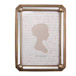 Clayre & Eef | Fotolijst Goudkleurig 16x2x21 cm / 13x18 cm | 2F1343 Clayre & Eef | Fotolijst Goudkleurig 16x2x21 cm / 13x18 cm | 2F1343