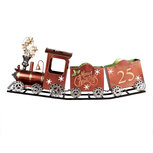 Clayre & Eef | Decoratie Trein Rood 79x15x37 cm | 5Y1308 Clayre & Eef | Decoratie Trein Rood 79x15x37 cm | 5Y1308