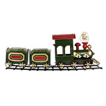Clayre & Eef | Decoratie Trein Groen 77x15x31 cm | 5Y1309 Clayre & Eef | Decoratie Trein Groen 77x15x31 cm | 5Y1309