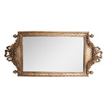 Clayre & Eef | Wandspiegel Goudkleurig 19x3x40 cm | 62S336 Clayre & Eef | Wandspiegel Goudkleurig 19x3x40 cm | 62S336