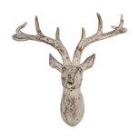 Clayre & Eef | Wanddecoratie Hert Beige 33x16x37 cm | 6PR5522 Clayre & Eef | Wanddecoratie Hert Beige 33x16x37 cm | 6PR5522