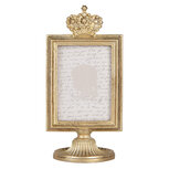 Clayre & Eef | Fotolijst Goudkleurig 9x6x17 cm / 7x9 cm | 2F1242 Clayre & Eef | Fotolijst Goudkleurig 9x6x17 cm / 7x9 cm | 2F1242