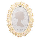 Clayre & Eef | Fotolijst Beige Goudkleurig 15x2x20 cm / 10x15 cm | 2F1313 Clayre & Eef | Fotolijst Beige Goudkleurig 15x2x20 cm / 10x15 cm | 2F1313