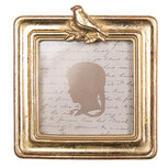 Clayre & Eef | Fotolijst Goudkleurig 10x2x11 cm / 8x8 cm | 2F1328 Clayre & Eef | Fotolijst Goudkleurig 10x2x11 cm / 8x8 cm | 2F1328