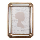 Clayre & Eef | Fotolijst Goudkleurig 13x2x18 cm / 10x15 cm | 2F1342 Clayre & Eef | Fotolijst Goudkleurig 13x2x18 cm / 10x15 cm | 2F1342