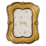 Clayre & Eef | Fotolijst Goudkleurig Bruin 17x3x21 cm / 10x15 cm | 2F1346 Clayre & Eef | Fotolijst Goudkleurig Bruin 17x3x21 cm / 10x15 cm | 2F1346