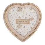 Clayre & Eef | Fotolijst Roze Goudkleurig 15x2x16 cm / 13x13 cm | 2F1369 Clayre & Eef | Fotolijst Roze Goudkleurig 15x2x16 cm / 13x13 cm | 2F1369