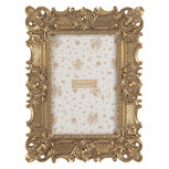 Clayre & Eef | Fotolijst Goudkleurig 16x2x21 cm / 10x15 cm | 2F1372 Clayre & Eef | Fotolijst Goudkleurig 16x2x21 cm / 10x15 cm | 2F1372