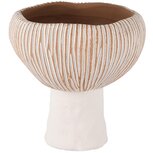 Dekoratief | Bloempot zwam op voet, naturel, cement, 15x15x15cm | A255007 Dekoratief | Bloempot zwam op voet, naturel, cement, 15x15x15cm | A255007