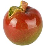 Dekoratief | Appel, rood/groen, keramiek, 10x10x12cm | A255025 Dekoratief | Appel, rood/groen, keramiek, 10x10x12cm | A255025
