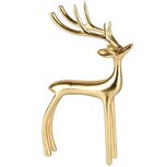 Dekoratief | Hert staand, goud, resina, 13x5x24cm | A255037 Dekoratief | Hert staand, goud, resina, 13x5x24cm | A255037