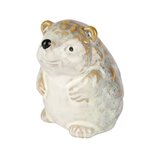 Dekoratief | Egeltje, wit/grijs/beige, porselein, 9x6x9cm | A255101 Dekoratief | Egeltje, wit/grijs/beige, porselein, 9x6x9cm | A255101