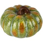 Dekoratief | Deco pompoen, groen, keramiek, 16x16x11cm | A255176 Dekoratief | Deco pompoen, groen, keramiek, 16x16x11cm | A255176
