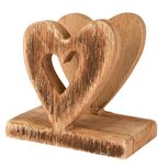 Dekoratief | Servettenhouder m/harten, naturel, hout, 11x7x11cm | A255564 Dekoratief | Servettenhouder m/harten, naturel, hout, 11x7x11cm | A255564