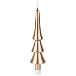 Dekoratief | Kaars 'Tree', goud, LED, 5x5x22cm | A255938 Dekoratief | Kaars 'Tree', goud, LED, 5x5x22cm | A255938
