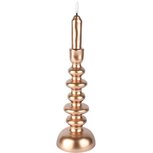 Dekoratief | Kaars 'Girandole', goud, LED, 10x10x32cm | A255939 Dekoratief | Kaars 'Girandole', goud, LED, 10x10x32cm | A255939