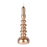 Dekoratief | Kaars 'Girandole', goud, LED, 8x8x24cm | A255940 Dekoratief | Kaars 'Girandole', goud, LED, 8x8x24cm | A255940