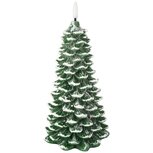Dekoratief | Kaars 'Christmas Tree', groen, LED, 20cm | A255943 Dekoratief | Kaars 'Christmas Tree', groen, LED, 20cm | A255943