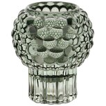 Dekoratief | Theelichthouder op voet 'Bulbs', groen, glas, 8x8x9cm | A255984 Dekoratief | Theelichthouder op voet 'Bulbs', groen, glas, 8x8x9cm | A255984