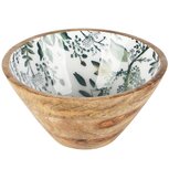 Dekoratief | Bowl 'Twigs Around', hout/email, 20x20x10cm | A258031 Dekoratief | Bowl 'Twigs Around', hout/email, 20x20x10cm | A258031