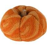 Dekoratief | Deco pompoen, oranje/naturel, stof/hout, 20x20x5cm | A258109 Dekoratief | Deco pompoen, oranje/naturel, stof/hout, 20x20x5cm | A258109