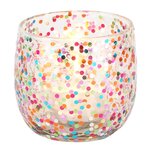 Dekoratief | Theelichthouder 'Color Fest', glas, 8x8x8cm | A258171 Dekoratief | Theelichthouder 'Color Fest', glas, 8x8x8cm | A258171