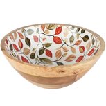Dekoratief | Bowl 'Leaf Life', naturel, hout, 25x25x9cm | A258414 Dekoratief | Bowl 'Leaf Life', naturel, hout, 25x25x9cm | A258414