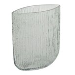 Dekoratief | Deco vaas ovaal, groen/transparant, glas, 18x21cm | A259063 Dekoratief | Deco vaas ovaal, groen/transparant, glas, 18x21cm | A259063