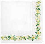 Dekoratief | Pakje 20 servetten 'Subtle frame' 33x33cm | A701595 Dekoratief | Pakje 20 servetten 'Subtle frame' 33x33cm | A701595