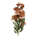 Clayre & Eef | Decoratie tak met bloemen Bruin Groen 10x10x72 cm | 5PL0191CH