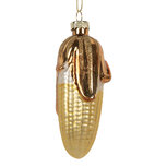 Clayre & Eef | Kersthanger Goudkleurig Geel ø 4x10 cm | 6GL5259 Clayre & Eef | Kersthanger Goudkleurig Geel ø 4x10 cm | 6GL5259