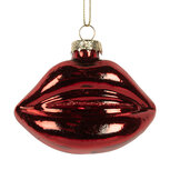 Clayre & Eef | Kersthanger Rood 8x4x7 cm | 6GL5261