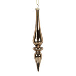 Clayre & Eef | Kerstbal Goudkleurig ø 3x18 cm | 6GL5272