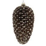 Clayre & Eef | Kerstbal Zilverkleurig ø 12x24 cm | 6GL5274 Clayre & Eef | Kerstbal Zilverkleurig ø 12x24 cm | 6GL5274