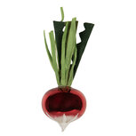 Clayre & Eef | Kersthanger Rood Groen ø 6x15 cm | 6GL5295 Clayre & Eef | Kersthanger Rood Groen ø 6x15 cm | 6GL5295