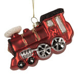 Clayre & Eef | Kersthanger Rood Zwart 10x4x5 cm | 6GL5321 Clayre & Eef | Kersthanger Rood Zwart 10x4x5 cm | 6GL5321